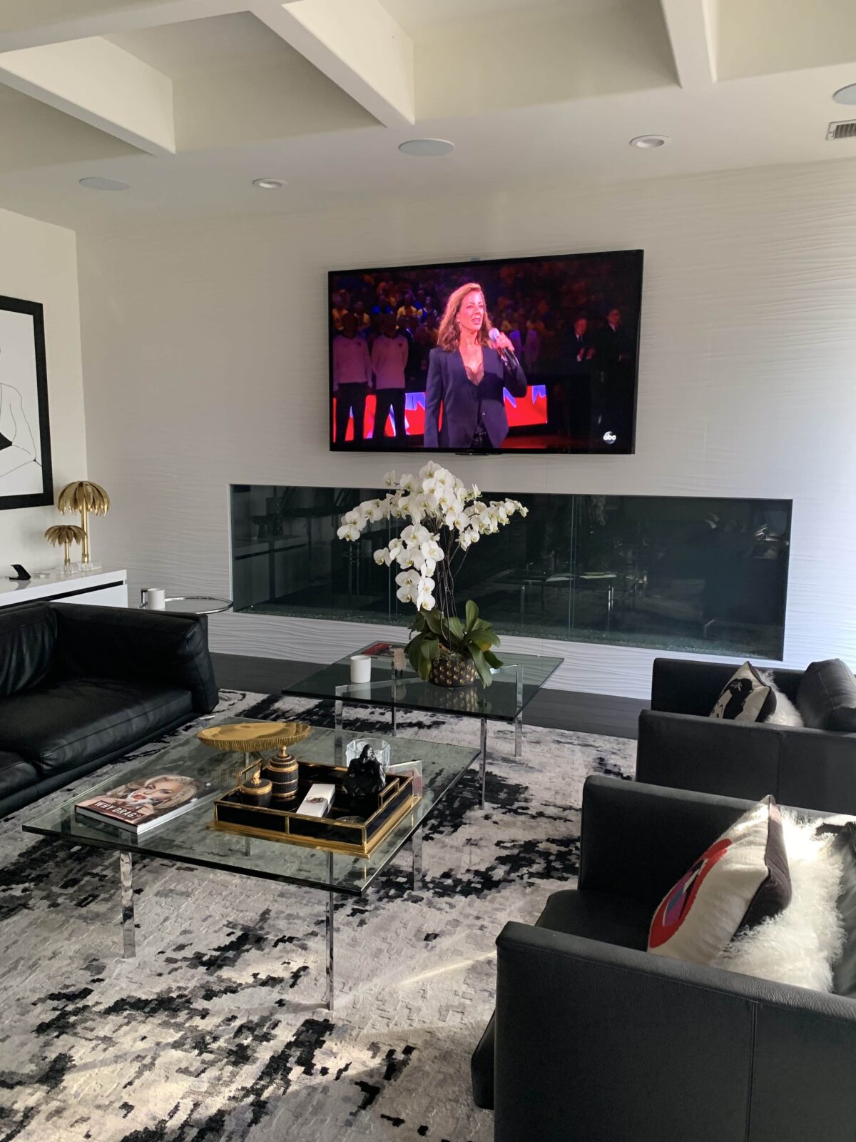 TV Mounting over Fireplace